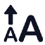 <TOKEN>Increase text size</TOKEN>