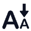 <TOKEN>Decrease text size</TOKEN>